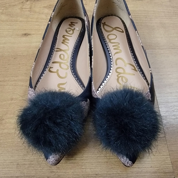 Sam Edleman Raddie Pointed Toe with PomPom - Picture 14 of 16